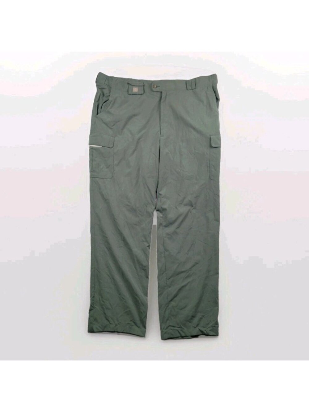 VTG Tilley Men’s Pants Sz 42 Green Different Drummer Legends Hiking Tech Outdoor
